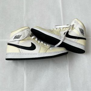 W Jordan 1 mid coconut milk size 9
